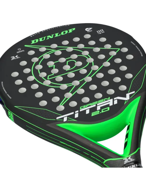 Dunlop Titan 2.0 Green | Ofertas de padel