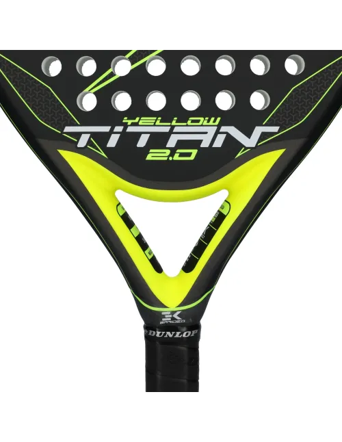 Dunlop Titan 2.0 Giallo |Padel offers