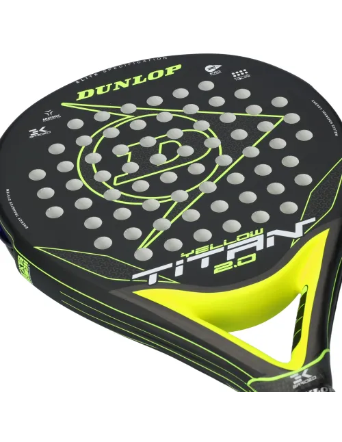 Dunlop Titan 2.0 Amarelo | Ofertas de padel