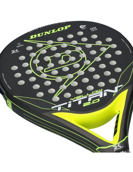 Dunlop Titan 2.0 Amarelo | Ofertas de padel