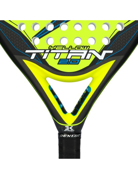 Dunlop Titan 2.0 Amarilla Azul | Ofertas de padel Dunlop Titan 2.0 Amarilla Azul | Ofertas de padel