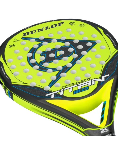 Dunlop Titan 2.0 Amarilla Azul | Ofertas de padel
