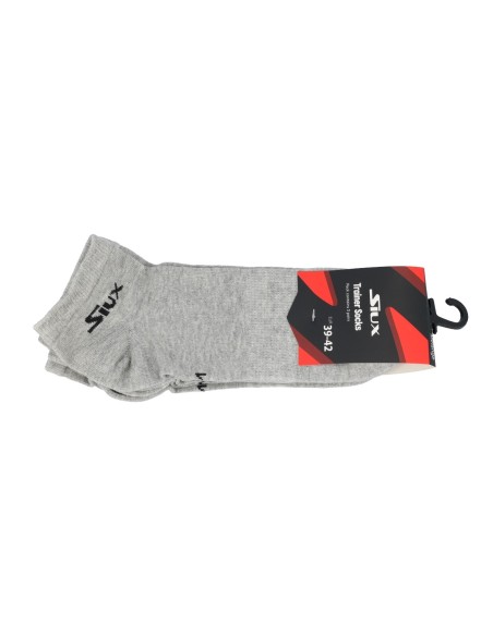 3 Pack of Grey Dhaka Short Socks | Ofertas de padel