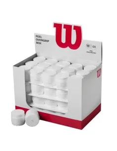 Wilson Caixa 60 pcs Overgrip Pro Perfurado Branco