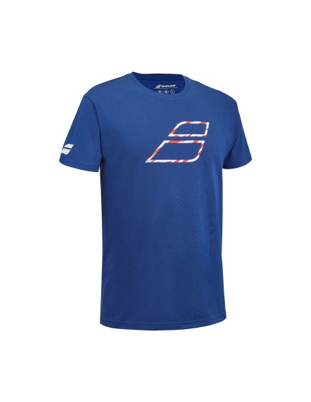 T-shirt Babolat Exercise Big Flag Tee | Ofertas de padel