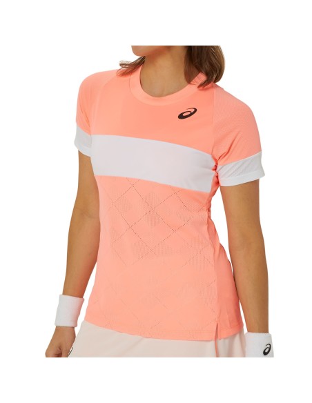 Camiseta Asics Game Ss Top Mujer | Ofertas de pádel