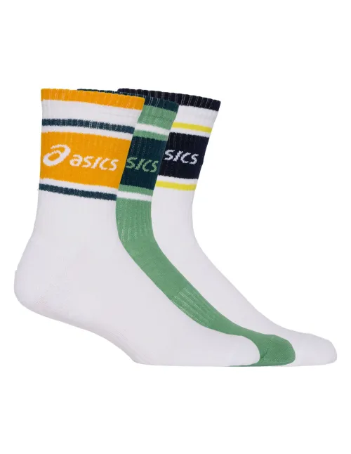 Pack 3 socks Asics Graphic Crew | Ofertas de padel