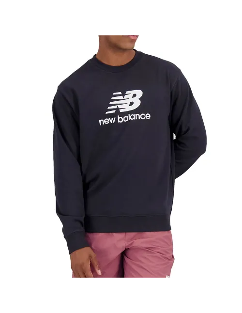 Sudadera New Balance Essentials Stacked Logo Mt31538 | Ofertas de pádel