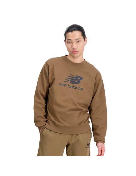 Sudadera New Balance Essentials Stacked Logo Mt31538 | Ofertas de pádel