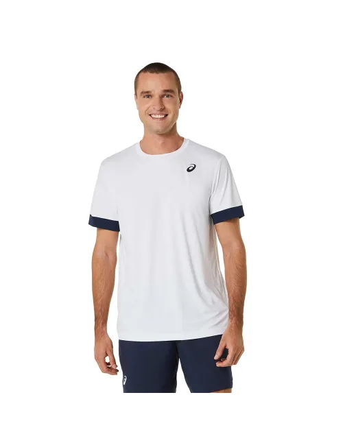 T-Shirt Da Uomo Asics Court Ss Top 2041A255 |Padel offers