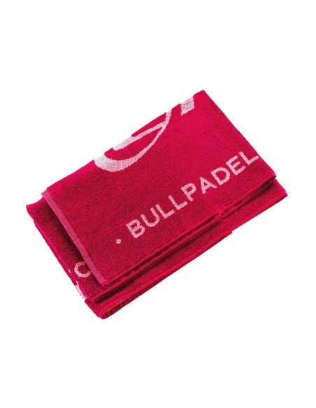 Toalha Bullpadel Vermelho | Ofertas de padel