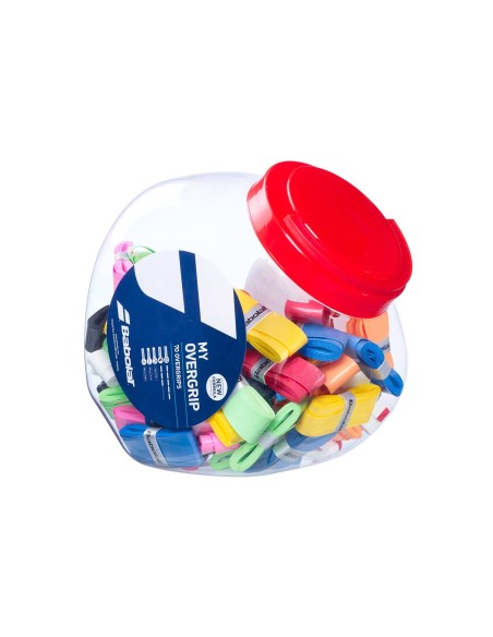 Babolat Caixa Overgrip My Overgrip 70 pcs 656010 134 | Ofertas de padel
