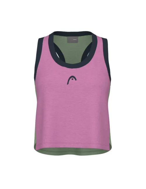 Head T-shirt Play Crop Top Mulher | Ofertas de padel