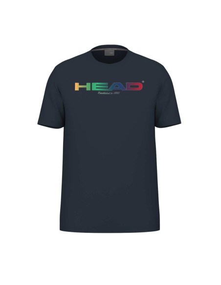 Head T-shirt Arco-íris | Ofertas de padel