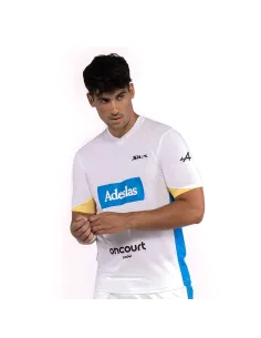 Camiseta Oficial Siux Diablo Sanyo Blanca Fw23 | Ofertas de pádel 2