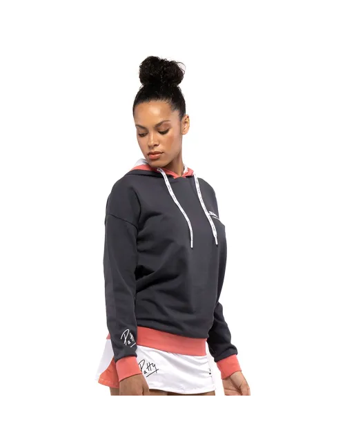 Siux Sweatshirt Trilogy Patty Cinzento Fw23 | Ofertas de padel