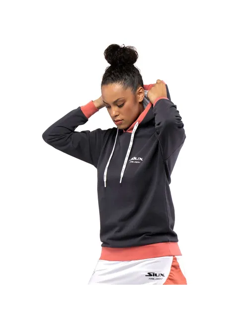 Siux Felpa Trilogy Patty Grigio Fw23 |Padel offers
