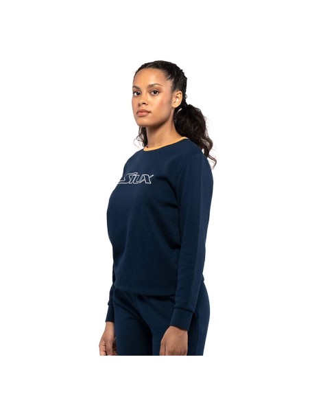 Sudadera Siux Mujer Drax Navy Blue | Ofertas de pádel