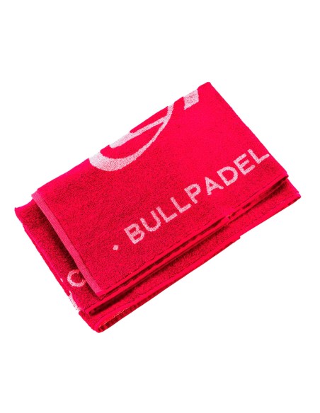 Towel Bullpadel Red | Ofertas de padel