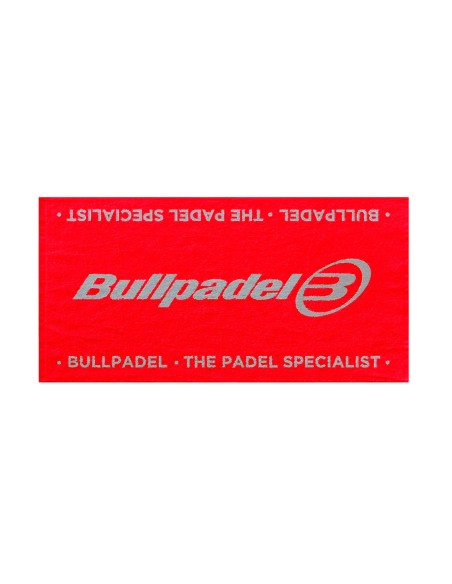Toalha Bullpadel Vermelho | Ofertas de padel