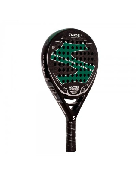Racket Softee Raze Evolution Green Carbon A000565 | Ofertas de padel