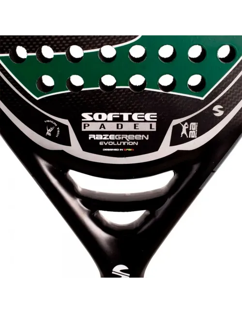 Softee Raze Evolution Green Carbono | Ofertas de pádel