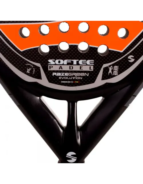 Softee Raze Evolution Orange Carbono | Ofertas de pádel