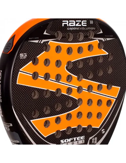 Softee Raze Evolution Arancione Carbonio 2024 |Padel offers