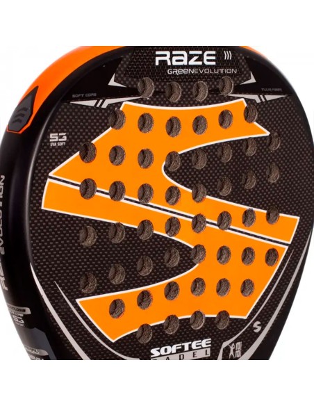 Softee Raze Evolution Orange Carbono 2024 | Ofertas de pádel