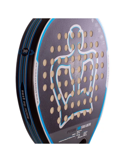 Black Crown Piton 12 Silver 24 | Ofertas de pádel