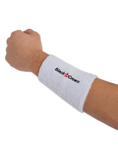 Bracelet Black Crown Long Blanc