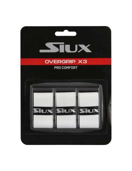Overgrip Siux Pro Comfort X3 Bianco |Padel offers