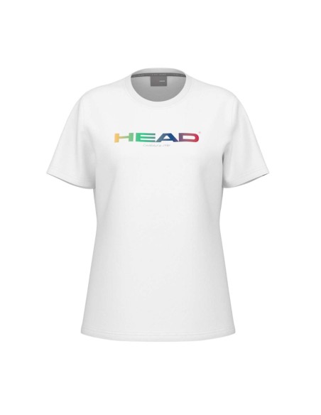 T-shirt Head Rainbow Woman | Ofertas de padel