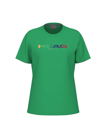 T-shirt Head Rainbow Woman | Ofertas de padel