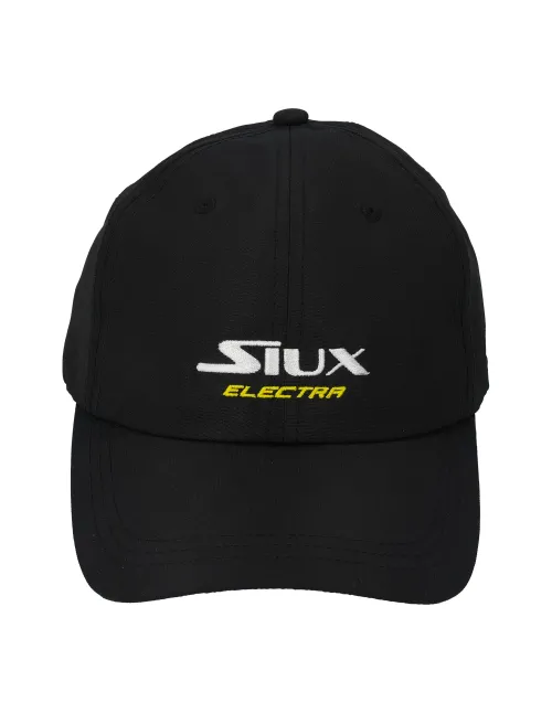 Siux Electra Boné Stupa Preto | Ofertas de padel