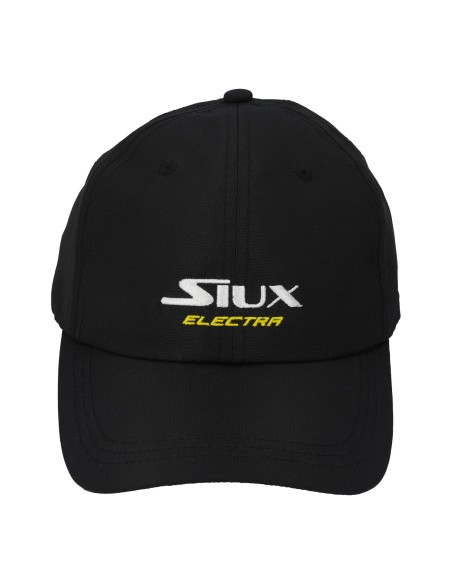 Siux Electra Boné Stupa Preto | Ofertas de padel