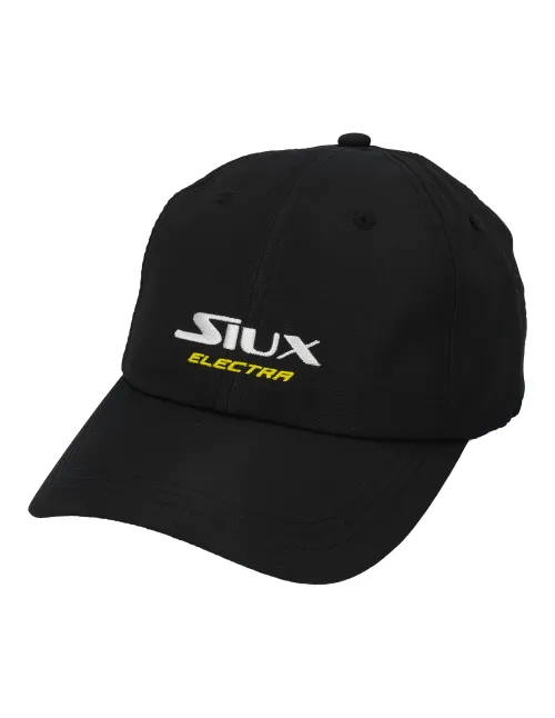 Gorra Siux Electra Stupa Negro | Ofertas de pádel