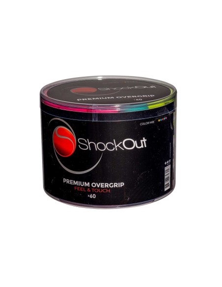 Manopole Shockout X60 Premium multicolore lisce 100-0047 |Padel offers