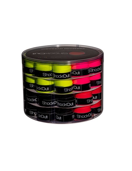 Drum Shockout X60 Overgrips Premium Multicolor Smooth Premium Overgrips 100-0047 | Ofertas de padel