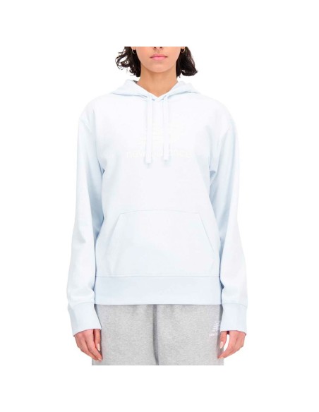 Sweatshirt New Balance Essentials Stacked Logo Women | Ofertas de padel