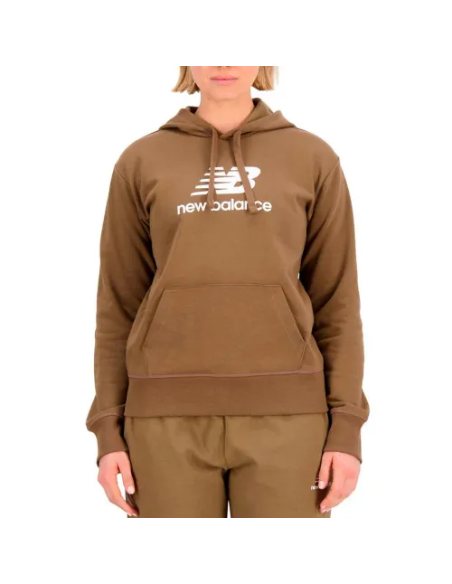 Sudadera New Balance Essentials Stacked Logo Mulher | Ofertas de padel