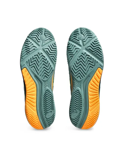 Asics Gel Resolution 9 Padel 1041A334 Verde | Ofertas de pádel