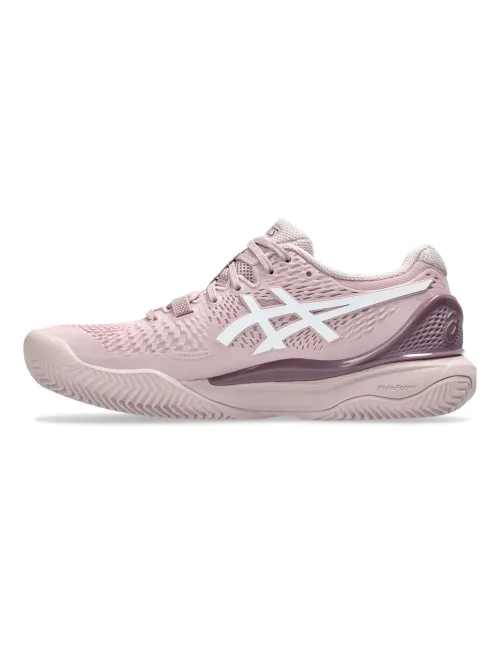 Asics Gel Resolution 9 Clay 1042A224 Rosa Mujer | Ofertas de pádel