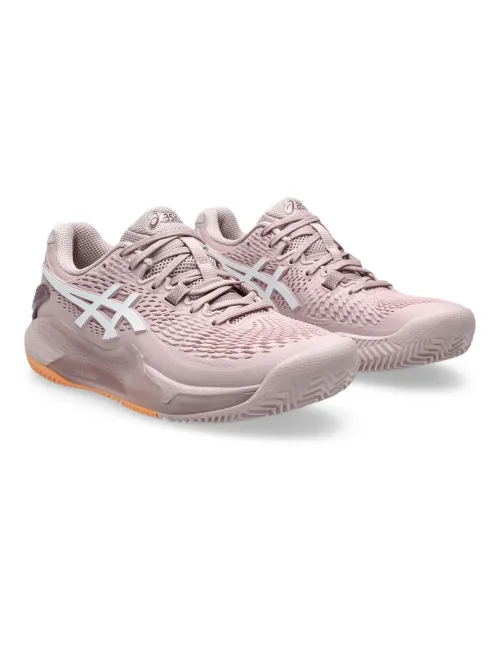 Asics Gel Resolution 9 Clay 1042A224 Rosa Mujer | Ofertas de pádel