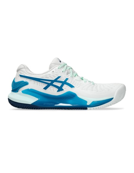 Asics Gel Resolution 9 Clay 1042a224 102 Mujer | Ofertas de pádel Asics Gel Resolution 9 Clay 1042a224 102 Mujer | Ofertas de pádel