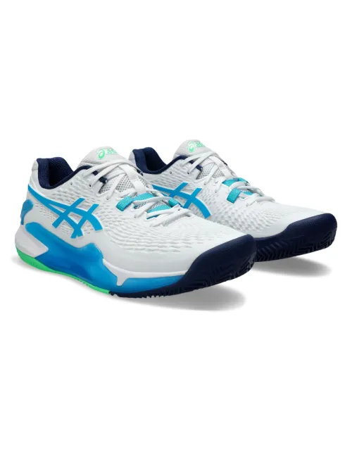 Asics Gel Resolution 9 Clay 1041A375 Azul | Ofertas de pádel