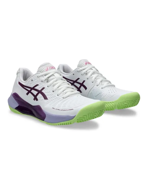 Asics Gel Challenger 14 Padel 1042A232 101 Blanco Mujer | Ofertas de pádel