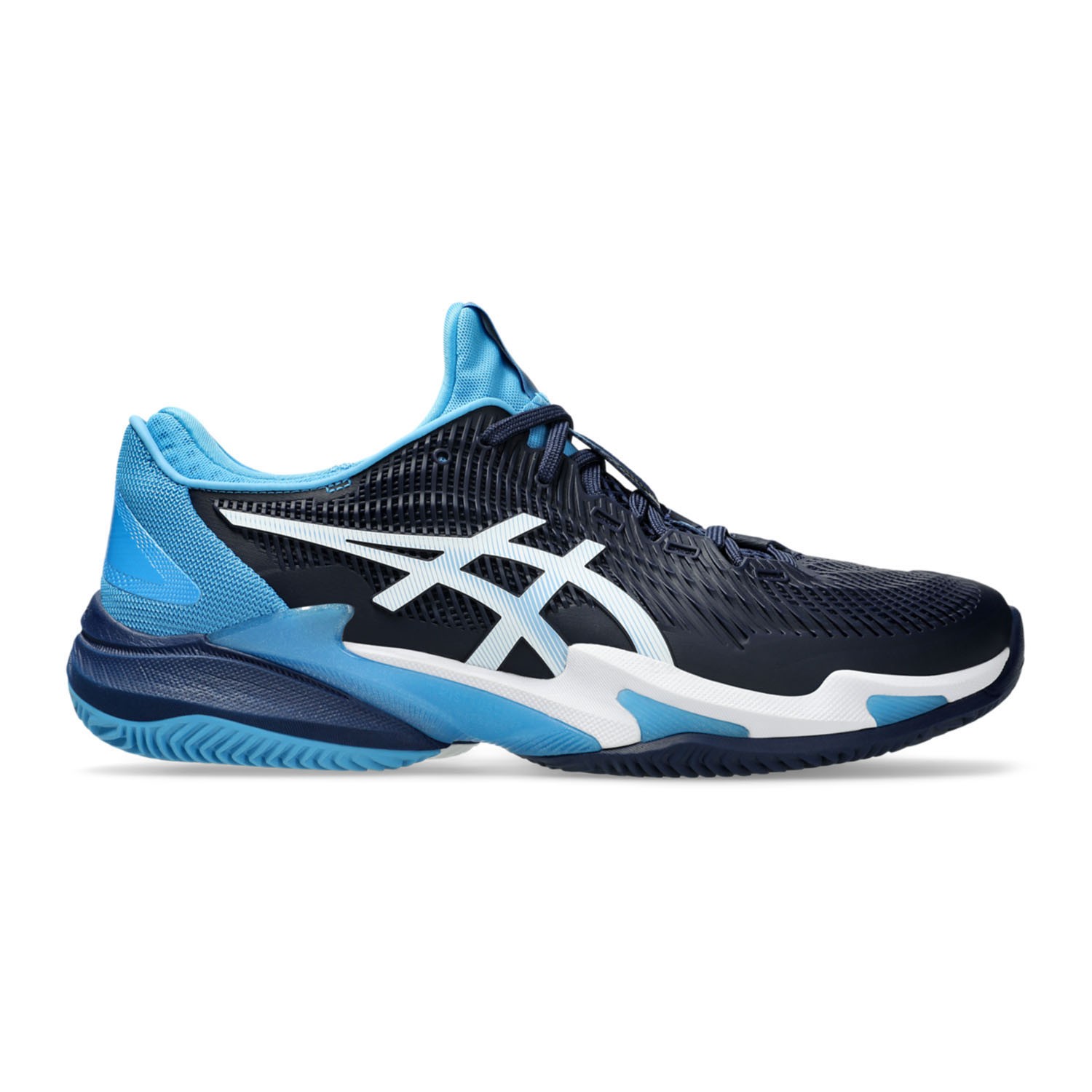 Asics Court Ff 3 Novak Clay 1041a362 963 Talla 40.5, Azul