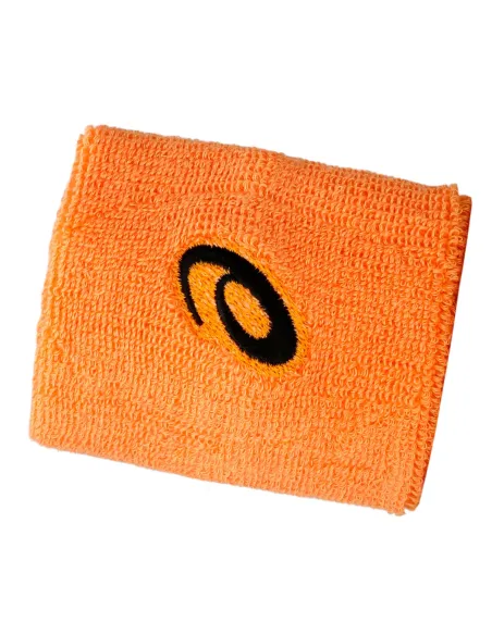 Muñequera Asics Wrist Band Naranja | Ofertas de padel