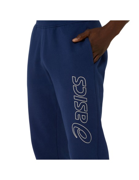 CALÇAS ASICS ASICS LOGO SWEATPANT 2031E189 404 | Ofertas de padel